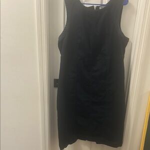 Elegant Blue Jean Sleeveless Dress